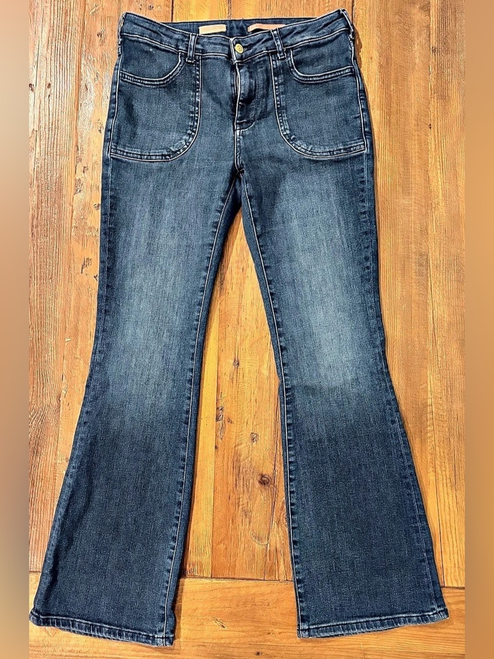 Picro Flare Jeans in Blue Waist 28 Li